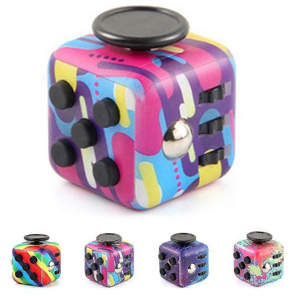Sensory Fidget Toys, Cube Dice, Relieves Stress And Anxiety Fidget Toy For Kids Adults