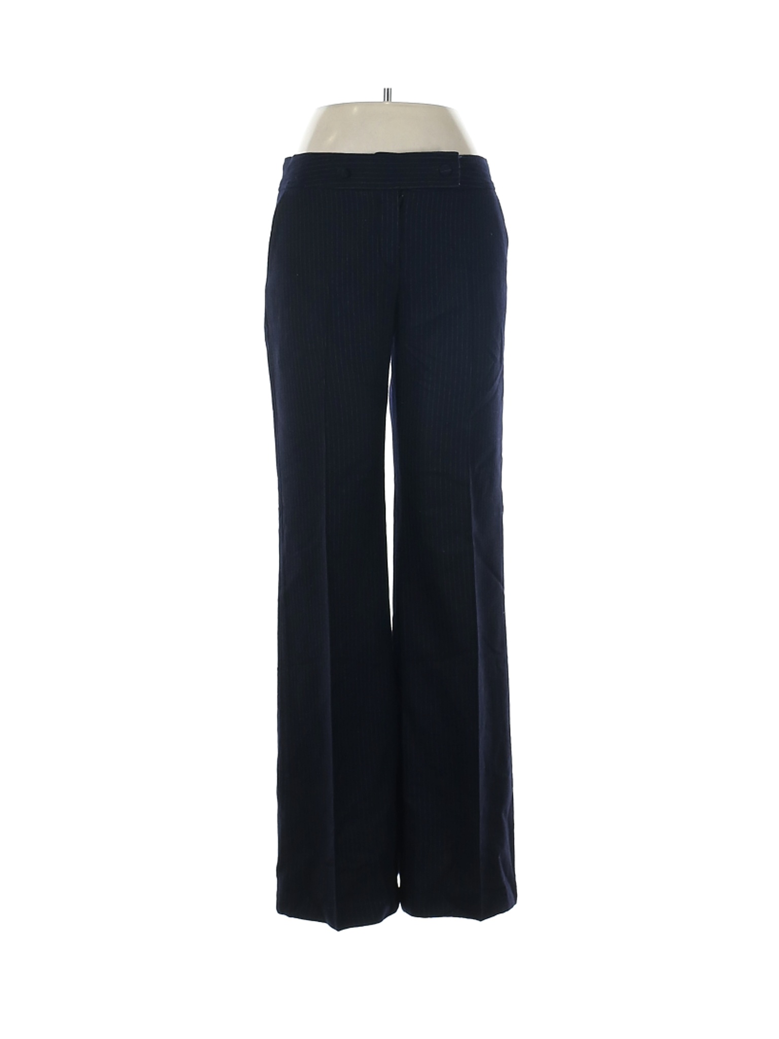 Pantalon Ted Baker Taille 10 - Couleur Gris/Noir - Coupe Wide Leg - Occasion Très Bon État