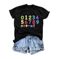 thumbnail image 4 of Chandail Filles Col Rond Hauts Graphiques T-Shirts Hauts de Baseball Filles Taille 10-11 Ans Vêtements, 4 of 4
