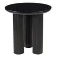 thumbnail image 4 of !nspire Mid-Century Modern Solid Wood & Marble Accent Table - Black, 4 of 6