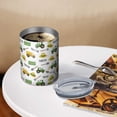 thumbnail image 3 of 12oz Coffee Tumblers Cartoon Tractors Hats White Pattern Stainless Steel Vacuum Insulated Travel Tumbler Coffee Cups Mug with Lid and Straw with Cleaning Brush for Cold & Hot Drinks, 3 of 5