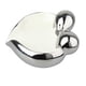 thumbnail image 4 of Jabonera de cerámica suave y drenable, bonita jabonera, portátil, para guardar joyas. Plata, 4 of 9