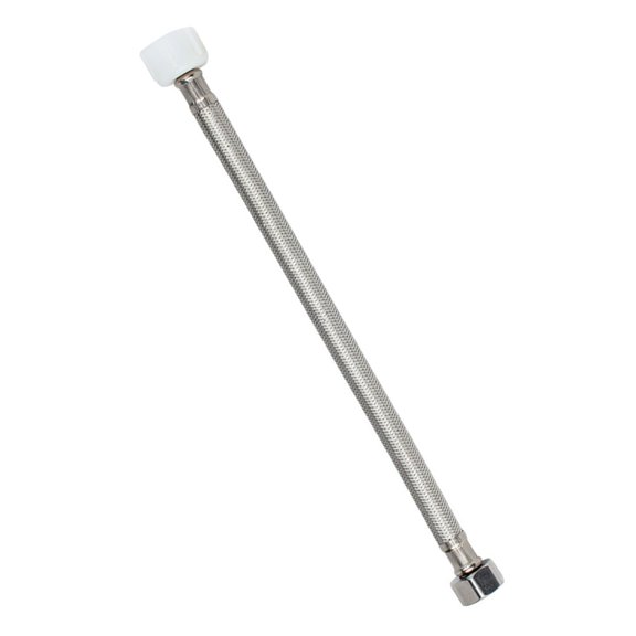 Toilet Water Connectors Hose 7/8inch to 1/2inch Stainless Steel Toilet Water Supply Line Braided Toilet Connector