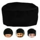 thumbnail image 3 of Gorro de chef profesional FOXNOVO de malla transpirable con correa ajustable - Talla única (Negro), 3 of 7