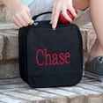 thumbnail image 2 of High Fashion Print Personalized Insulated Water Resistant Lunch Bag Solid Black, 2 of 5