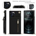 thumbnail image 2 of xinxixnxx Wallet Case for PU Zipper Wallet Smartphone Case with Card Holder & Shoulder Strap TYPE2, 2 of 3
