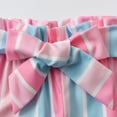 thumbnail image 6 of Toddler Baby Girl Clothes Ruffle Short Sleeve Tops and Colorful Shorts Outfits Set Pink 2-3T, 6 of 7