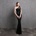 thumbnail image 4 of Vestido de noche de fiesta de estilo fantasía, sexy, largo, adelgazante, para brindar, para novia, 4 of 5