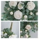 thumbnail image 3 of Flor colgante de rosa artificial para decoración del hogar, la pared y el jardín, 3 of 10