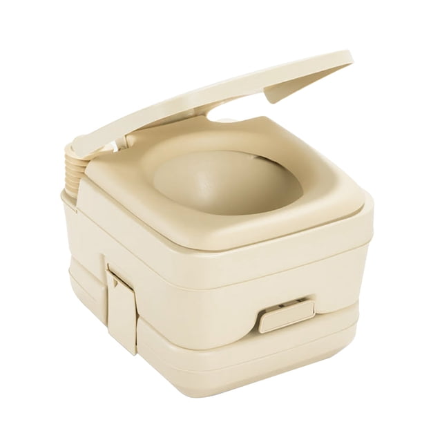 Inodoro portátil Dometic 964 de 9,5 L con soportes de montaje, pergamino