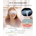 thumbnail image 4 of LMHF Eyespa Mist Mask, Steam Eye Mask for Dry Eyes, Heated Eye Care Device with Bluetooth Music, Ideal Relief Tired Eyes, Reduce Dark Circles, Eye Hydration Mask- Great Gift for Teens Women/, 4 of 5