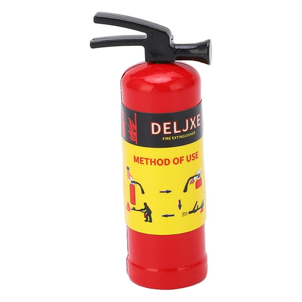 RC Mini Fire Extinguisher Portable Simulation Design Easy Installation Removal RC Car Fire Extinguisher For RC Car Red