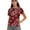 Heart Red, variant on COEQINE Women Short Sleeve Golf Shirts for Valentine's Day 1/4 Zip V Neck Golf Polo Tops Lightweight Quick Dry Fit Soft Sportswear Heart and Polka Dot Print Tennis Activewear, XS