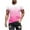 Pink, variant on Mens Tshirts Graphic Big and Tall Short Sleeve Athletic Shirt Summer Fashion Gradient Color Crewneck Pullover Tee