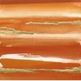 thumbnail image 2 of Paschke, Chris 15x15 Gold Ornate Wood Framed with Double Matting Museum Art Print Titled - Gilded Mandarin III Burnt Orange, 2 of 4