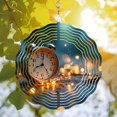 thumbnail image 2 of 3D Metal Hanging Wind Spinners with Concentric Design - Elegant Wind Chimes for Yard & Garden Decor Dreamy Bokeh Effect Serene Outdoor Atmosphere, 2 of 6