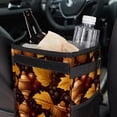 thumbnail image 6 of Thanksgiving Oak Foldable Car Garbage Can with Lid, Leak-proof, Hanging Storage Bag - Trash Can for Car, Car Trash Bin, Car Trash Can, 6 of 6