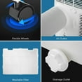 thumbnail image 6 of Resenkos Air Conditioner, Cooler,10000 BTU(Ashrae) Portable Air Conditioner with with 3 Modes and Remote Control, 6 of 12
