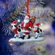 thumbnail image 1 of Adorno navideño acrílico | Papá Noel guiando ganado, adorno plano 2D para árbol de Navidad | Regalo de doble cara para amantes de las mascotas | Decoración navideña para familiares, amigos y mascotas, 1 of 8