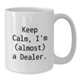 thumbnail image 3 of Fun Dealer Gifts for Men, Funny White Coffee Mug, Christmas Unique Gifts from Friends to Family, 3 of 3