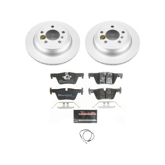 Rear Brake Pad and Rotor Kit - Compatible with 2017 - 2020 BMW 430i 2018 2019