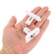 thumbnail image 5 of 4Pcs Bisagra de Tapa de Asiento de Inodoro, Tornillos Rectangulares de Agujero Ciego de 50mm con Tuercas y Arandelas para Tapa de Asiento de Inodoro, Blanco, 5 of 7