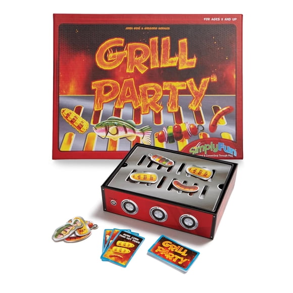 Juego de álgebra SimplyFun Grill Party BBQ para niños de 8 a 12 años