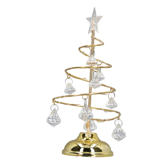 Lámpara de árbol de Navidad Jadeshay LED de cristal meticulosamente diseñada