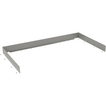 Global Industrial SB-3672 72 x 36 in. Back & End Stops Workbench, Gray