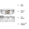 thumbnail image 3 of Waleaf Heavy Duty Dog Playpen , 8 Panels Dog Fence 40 inches, Portable Pet Fences Indoor Outdoors, 3 of 9