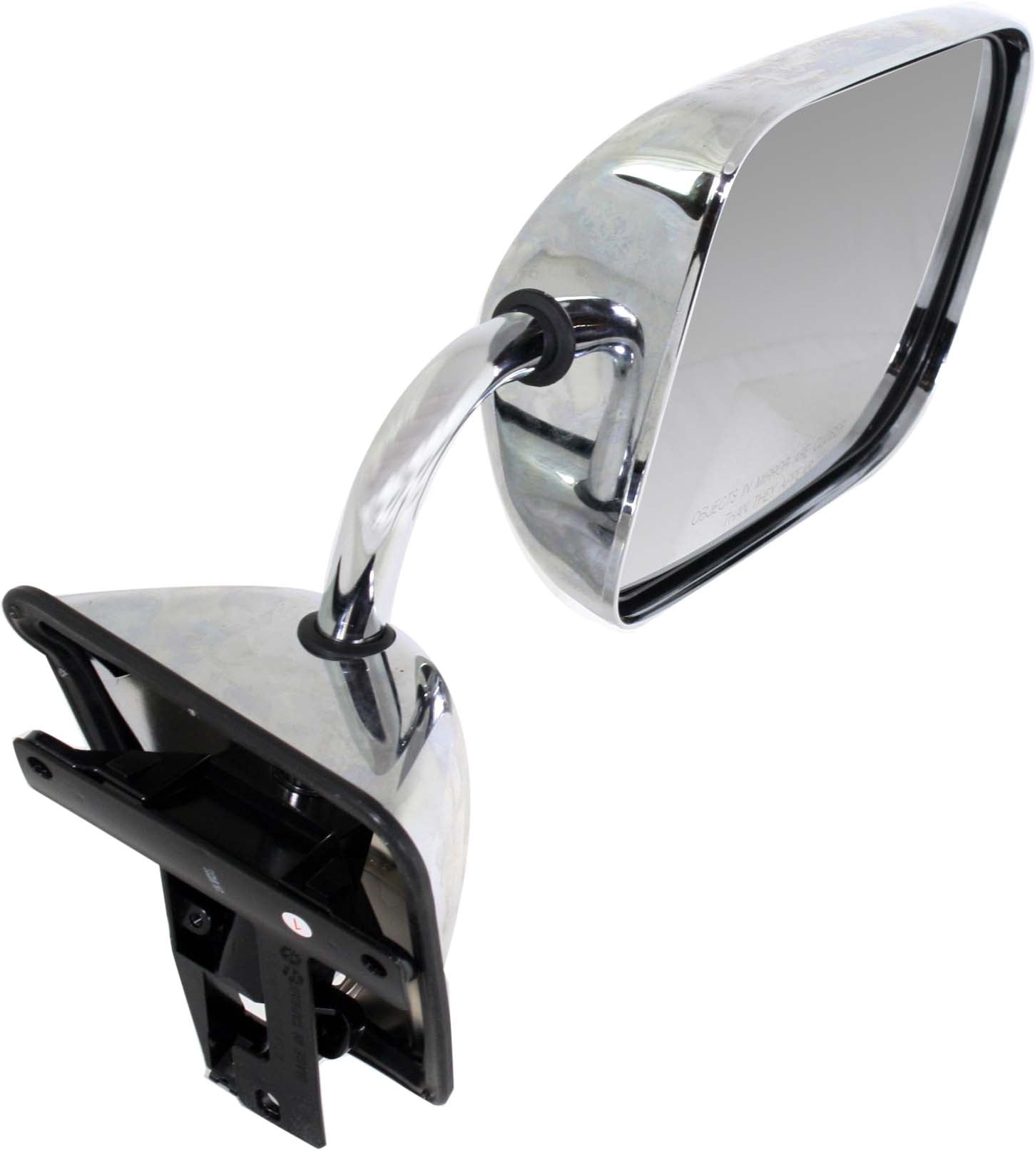 Mirror Compatible With 1988-1989 Dodge D100 1988-1993 D250 Right Passenger Side Chrome Kool-Vue