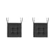 thumbnail image 2 of Ounissouiy Cojines de poliéster para sillas: lujosos y cómodos, diseñados para un cómodo cojín de asiento de silla, negro negro 2Conjunto, 2 of 6