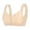 A-Beige362, variant on Yuanlong Daisy Bras For Older Women Front Closure Printed Supportive Full Coverage Bra For Lift And Shape Comfort Fit Bra