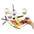 thumbnail image 6 of Pastel Sharpener & Shaper With Storage Jar Shapes Soft Pastels To A Point Or Shape - Complete Set With Wire Brush, Mesh Funnel & Storage Jars - 3 Pack, 6 of 7