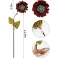thumbnail image 3 of Artificial Sunflowers with Long Stems 5.5Silk Sunflowers Bulk for Wedding Home Garden Outdoor Party Decoration(White), 3 of 5