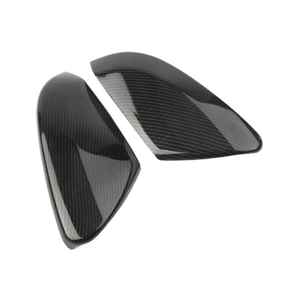 For Honda Civic 2016 2017 2018 Auto Side Door Rear View Mirror Wing Trim Cover 2Pcs ABS Plastic Car Accessories