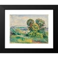 thumbnail image 2 of Pierre-Auguste Renoir 24x18 Black Modern Framed Museum Art Print Titled - Landscape (1890), 2 of 5