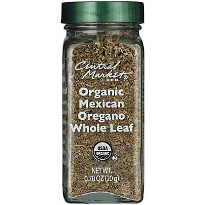Central Market Organics Mexican Oregano Whole Leaf, 0.62 oz