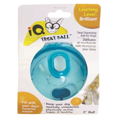 Our Pet's 2130010793 IQ Treat Ball Dog Toy, Medium, 3 Inch Length