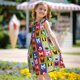 thumbnail image 5 of Balery Colorful Bulldog Camisón de princesa para niñas, pijama de algodón con mangas abullonadas, suave y bonito.-X-Large, 5 of 6