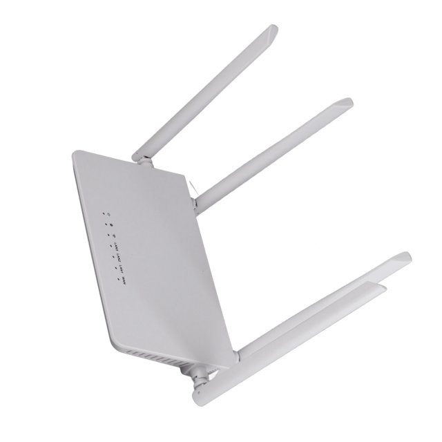 Enrutador de Pared de Alta Velocidad ANGGREK 300M 4 Antenas ABS Enchufe Estadounidense