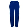 thumbnail image 5 of yievot Plus Size Cargo Sweatpants for Women with Pockets Drawstring High Waisted Joggers Casual Travel Sweat Pants, 5 of 7