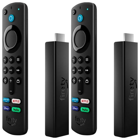 Fire_TV Stick 4K Max 2-Pack Bundle, TV and Smart Home Controls, 4K HD Streaming, 3 in