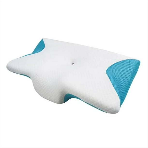 Almohada de Espuma para el Cuello, Ergonómica, Ajustable, con Contorno de Espuma, Sin Olor, para Dormir de Lado