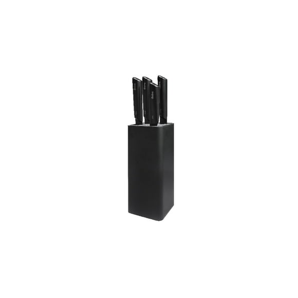 HUDSON | Set de 4 Cuchillos de Acero Inoxidable + Holder para Cocina