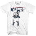 thumbnail image 1 of Muhammad Ali 60s Goat Greatest Boxer Super Ali Black Adult T-Shirt Tee, 1 of 1