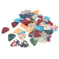thumbnail image 3 of Kit De Púas De Guitarra, 100PCS Decoración Liviana Juego De Púas De Celuloide De 0.71 Mm De Espesor Para Instrumentos De Cuerda ANGGREK Celluloid Guitar Picks, 3 of 8