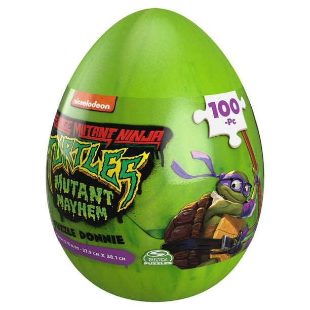 Teenage Mutant Ninja Turtles 100-Piece Donnie Puzzle in Egg