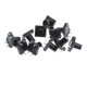 thumbnail image 1 of 50 Piezas 12x12x11mm Montaje En Botón Pulsador Momentáneo Tactile Tact Baoblaze botón de tacto, 1 of 8