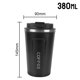 thumbnail image 4 of Taza Termo de café para coche, termo de viaje a prueba de fugas para té, agua, café, doble acero inoxidable, 380/510ML, 4 of 5